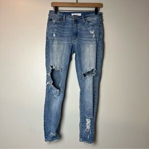 KanCan Destroyed Distressed Skinny Jeans 9/29